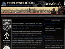 Tablet Screenshot of fechtschule.org